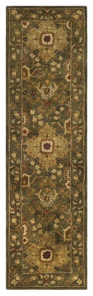 Safavieh Antiquities AT57C 6' Round Olive Rug