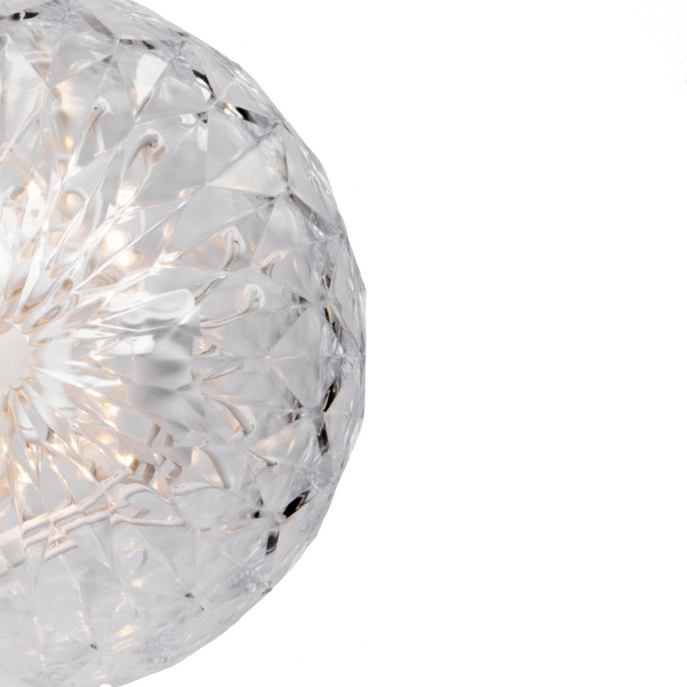 Vickerman X106601 30 Lightx6" Led Warm White Crystal Ball Outdoor
