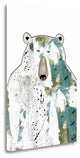 "Brown Bear" By Sarah Ogren, Giclee Print on Gallery Wrap Canvas, Ready to Hang