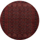 Ahgly Company Indoor Round Traditional Area Rugs, 3' Round