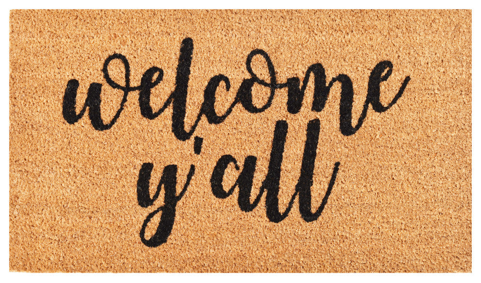 Calloway Mills Welcome Y'all Doormat, 24x36