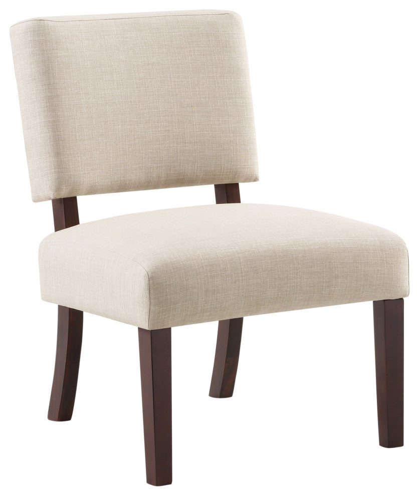 Jasmine Accent Chair, Cream Fabric