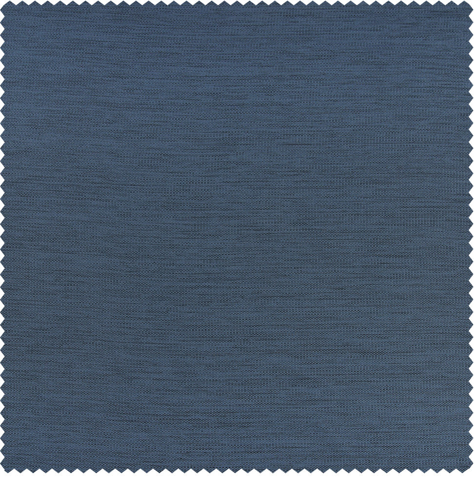 Bellino Blackout Room Darkening Single Panel Curtain, Wild Blue, 50"x63"