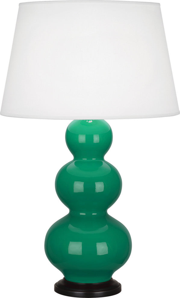 Robert Abbey RA-EG41X 1-Light Table Lamp, Triple Gourd