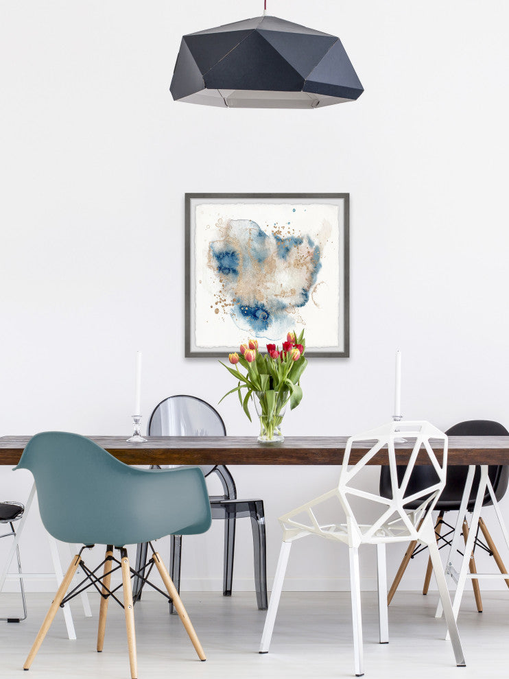 "Grounded Vessel" Framed Painting Print, 32x32