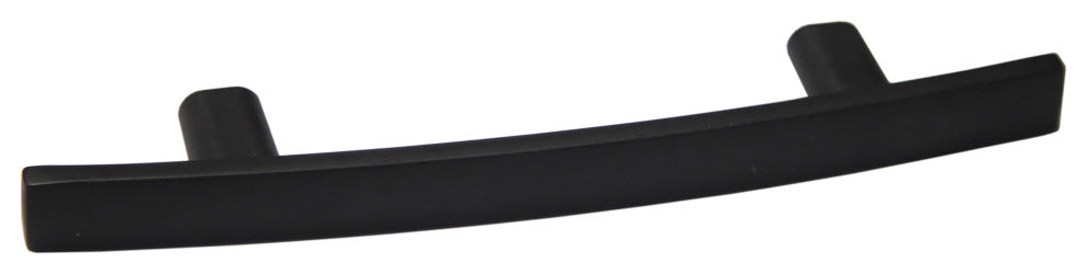 Mascot Hardware 3 inch CTC Arch Matt Black Cabinet Pull - Pack of 10