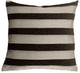 Pillow Decor - Brackendale Stripes Black Throw Pillow