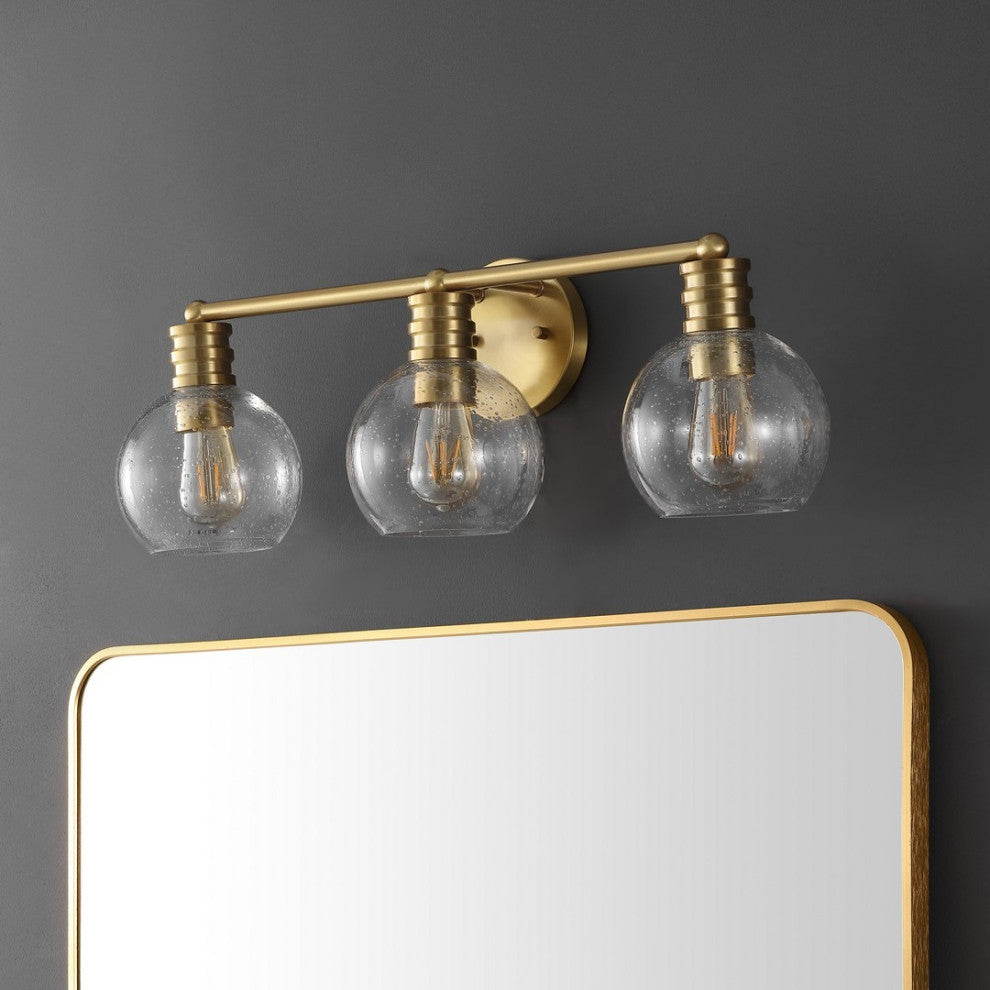 Safavieh Sunetta 3Lt 26.375" Sconce, Brass