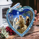 Holy Family Glass Ornament Limited Edition