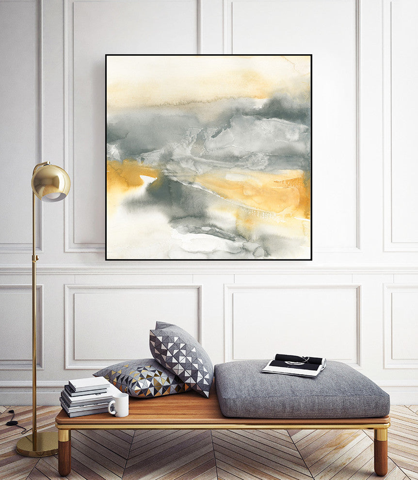 "Minerals Ii" Art Block Framed Canvas, 30"x30"