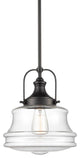 Industrial Pendant Light Black Schoolhouse Hanging Light