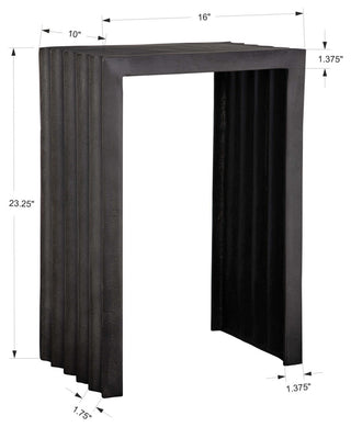 Dimensioned diagram showing measurements of the product.