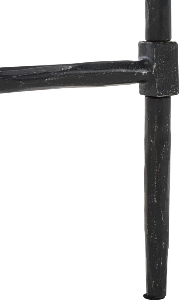 Safavieh Couture Isabellina Marble Console Table, Black/White