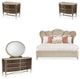 AICO Furniture Villa Cherie 5 Piece King Bedroom Set