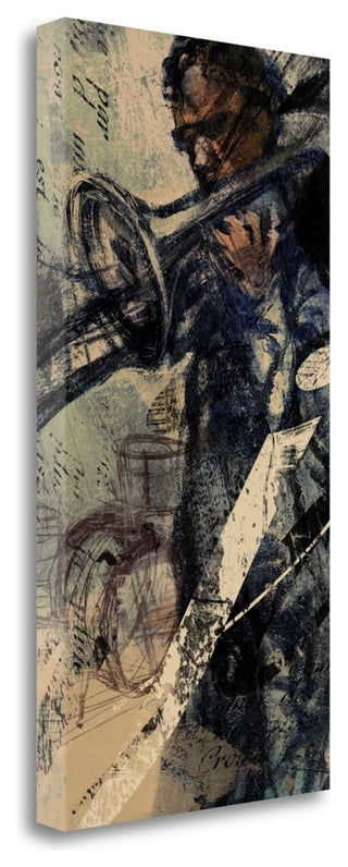 "Jazz Panel 1" By Eric Yang, Giclee Print on Gallery Wrap Canvas, Ready to Hang