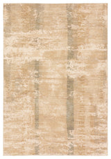 Label J Daere EDA08 Abstract Natural Area Rug, 6'x9'