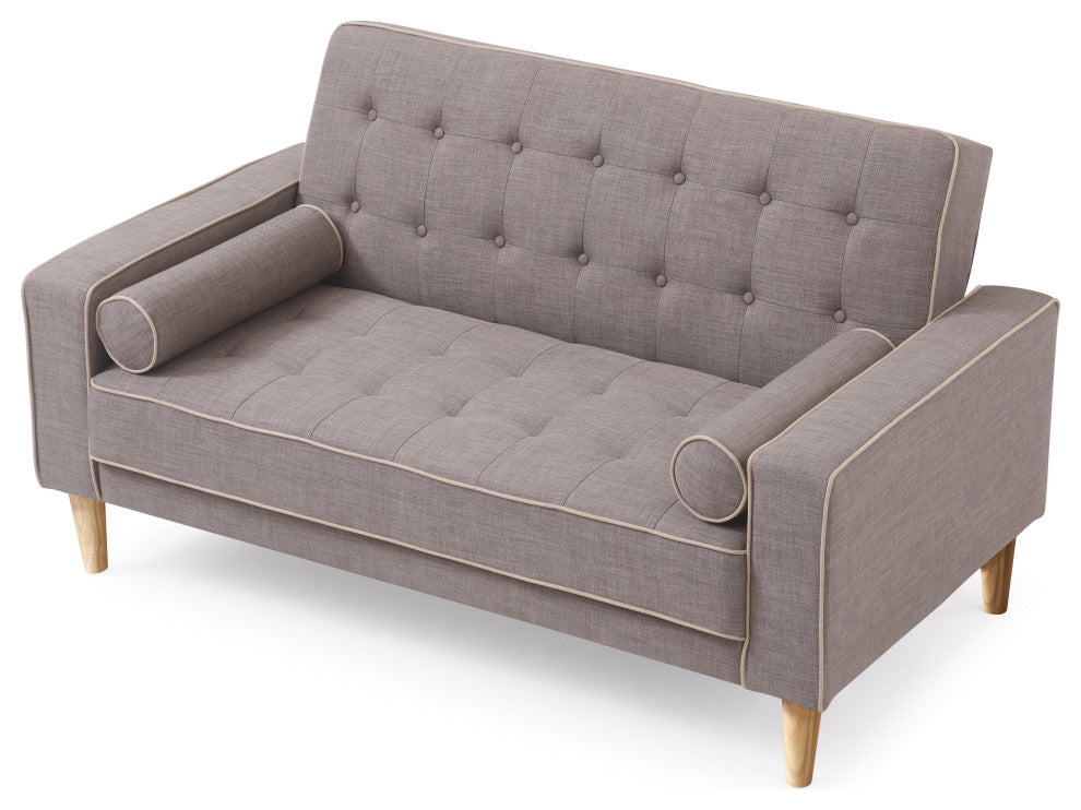 Andrews Love Seat Bed, Gray