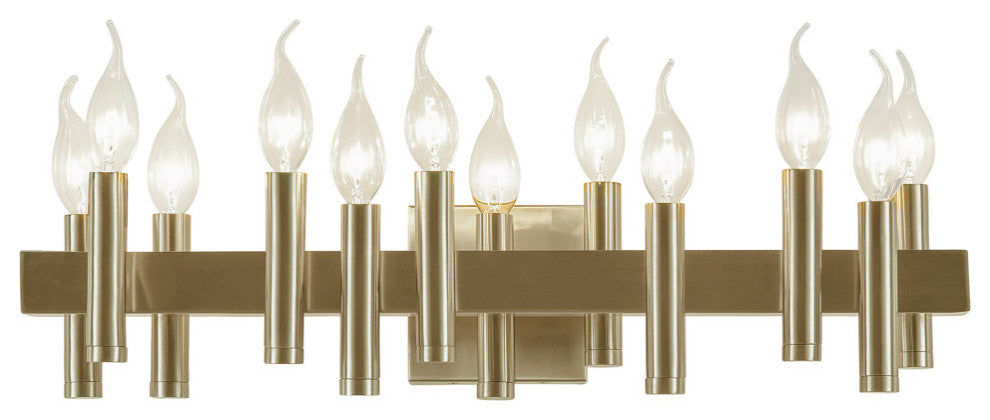 .-     Collette 12-Lt Bath - Brushed Brass