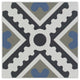 Marmette Italian Augusto Dark Matte 8x8 Porcelain Tile