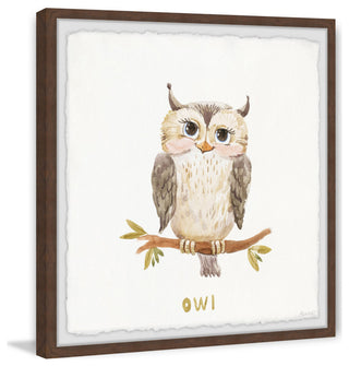 "Ready to Take Flight" Framed Painting Print, 12x12