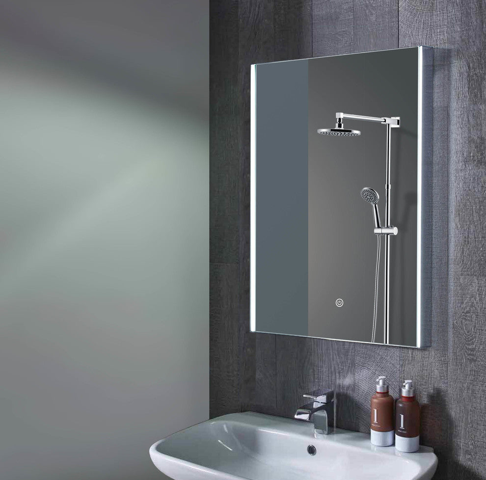 Zip 24"x32" Lighted Impressions Frameless LED Wall Mirror
