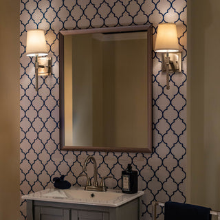 Ritz 1-Light Vanity Satin Nickel