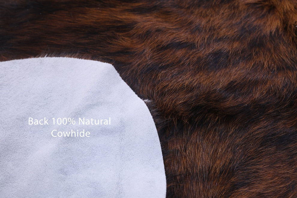 5' 8" X 5' 9" Natural Cowhide Rug C2025