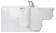 Ella Wheelchair Transfer 36"x55" Acrylic Walk-In Bathtub,Faucet, 2" Dual Drain,