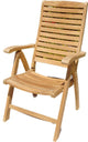 Teak 5 Positions Recliner Chair