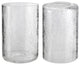 23614-02 Replacement Clear Cracked Vanity Glass Shade,2 Pack.