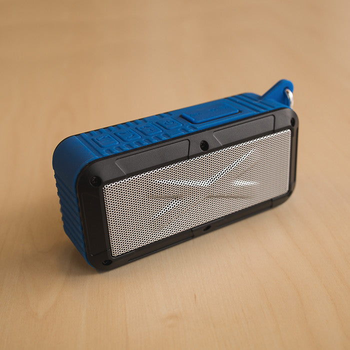Rayjam Solar Bluetooth Speaker, Blue