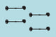 Black Wrought Iron Cabin Hook Eye 5" L with Screws Pack of 4 Renovators Supply