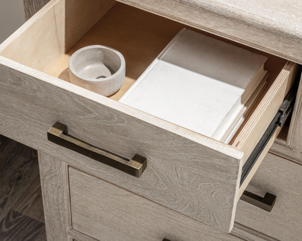 Westmont 9-Drawer Mango Wood Dresser