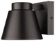 Zlite 544S-ORBZ-LED 1-Light Outdoor Wall Sconce, Sand Blast