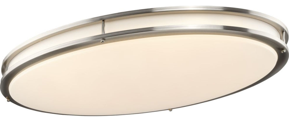 Abide 5-CCT LED Brushed Nickel 32.28" XL Flush Mount Light