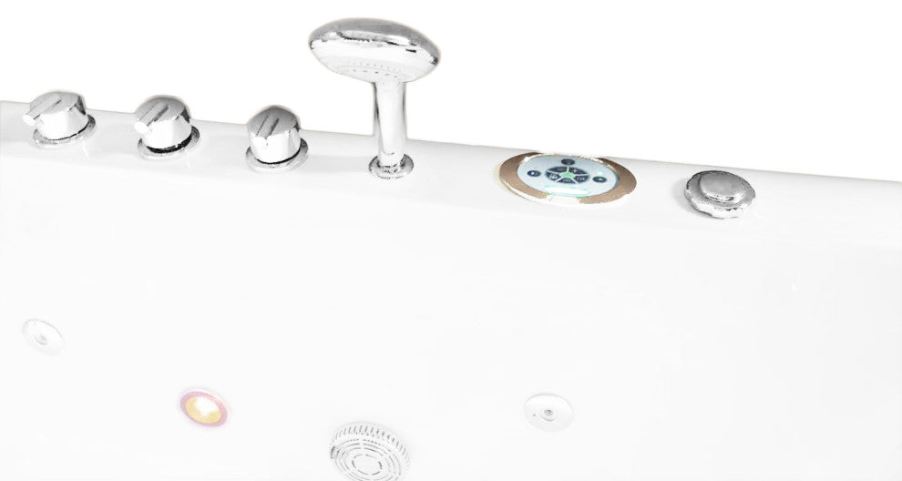 Whirlpool Bathtub 71"x35" Double Pump With Heater, Niagara