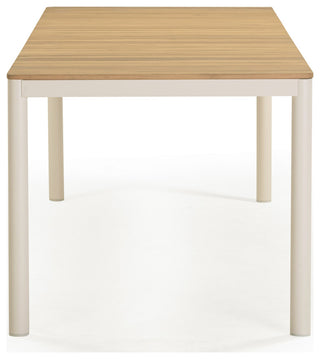 Sardinia Light Teak Outdoor Dining Table