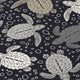 Indoor/Outdoor Seabreeze SZ13 Black Machine Washable 1'8" x 2'6" Rug