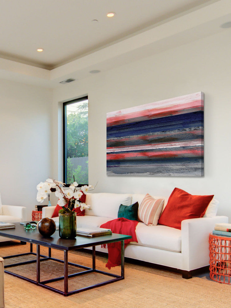 "Piramides" Print on Canvas, 45"x30"