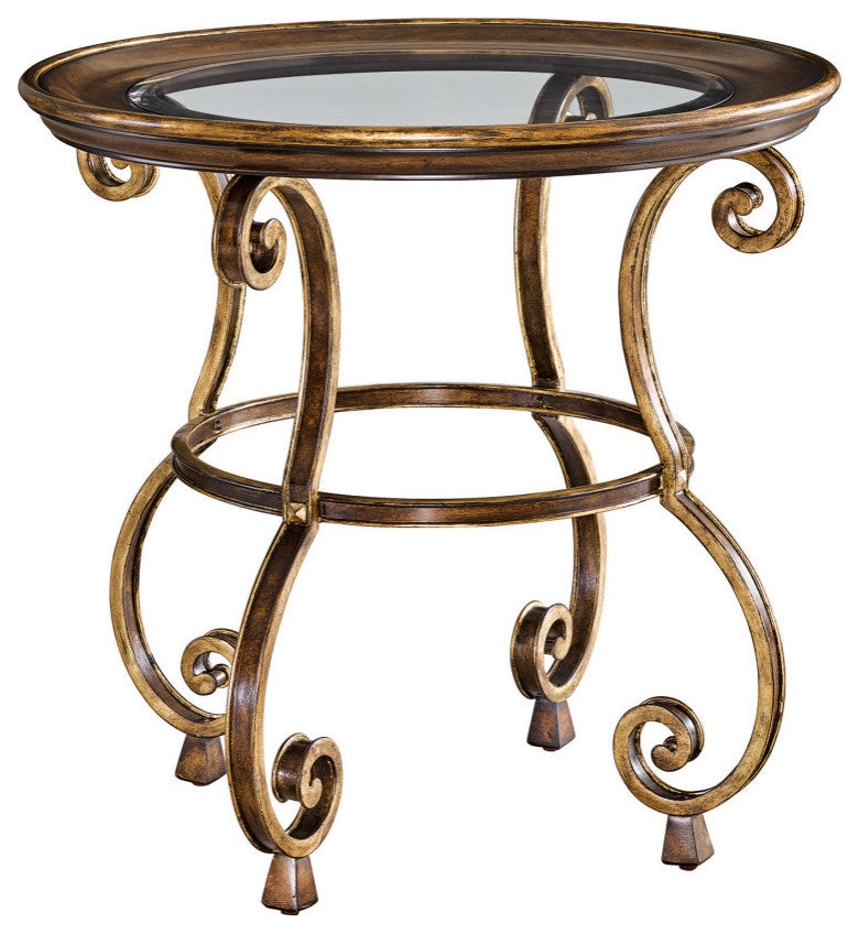 Aria Round End Table