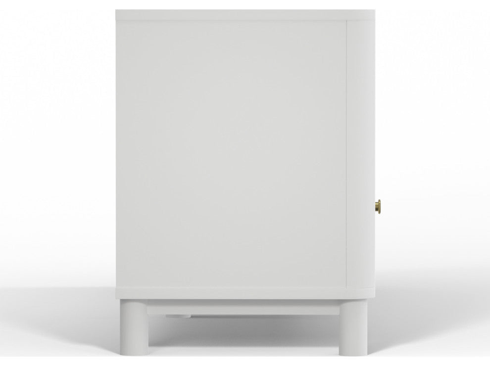 Stapleton TV Console, White