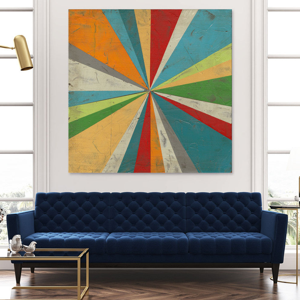 "Carnival Lights I" Fine Art Giant Canvas Print, 54"x54"