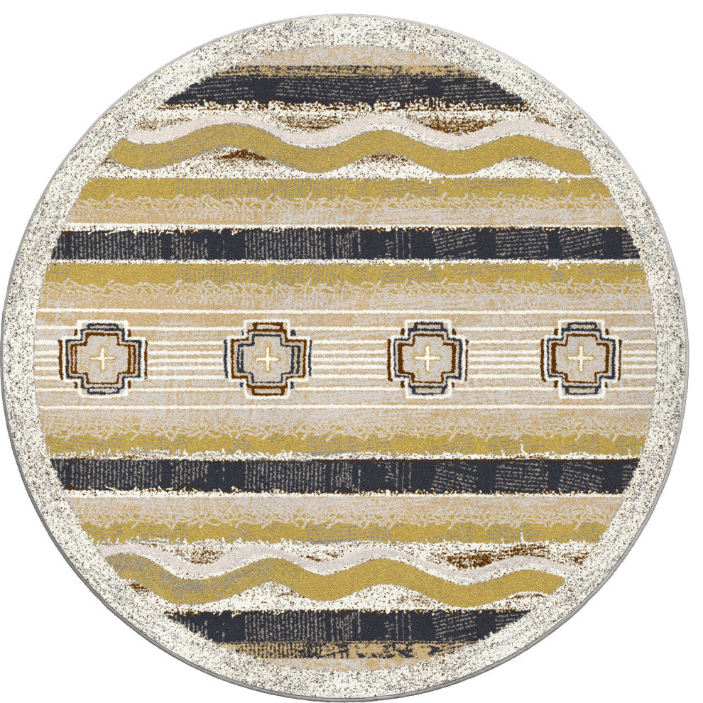 Brand New Old School, Brass, 8' Round