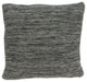 HomeRoots 20" x 7" x 20" Unique Transitional Gray Pillow Cover With Down Insert