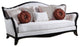 Nurmive Sofa With 7 Pillows, Beige Fabric