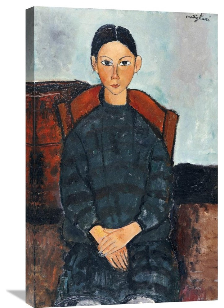 "Young Girl With a Black Apron" Artwork