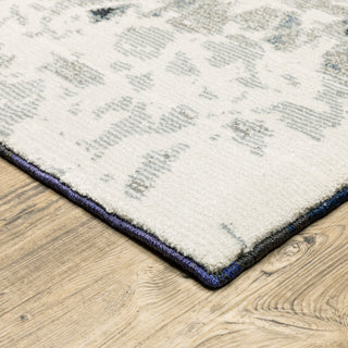 Elements Oceanic Abstract Blue/ Gray Area Rug, 8'6"x11'7"
