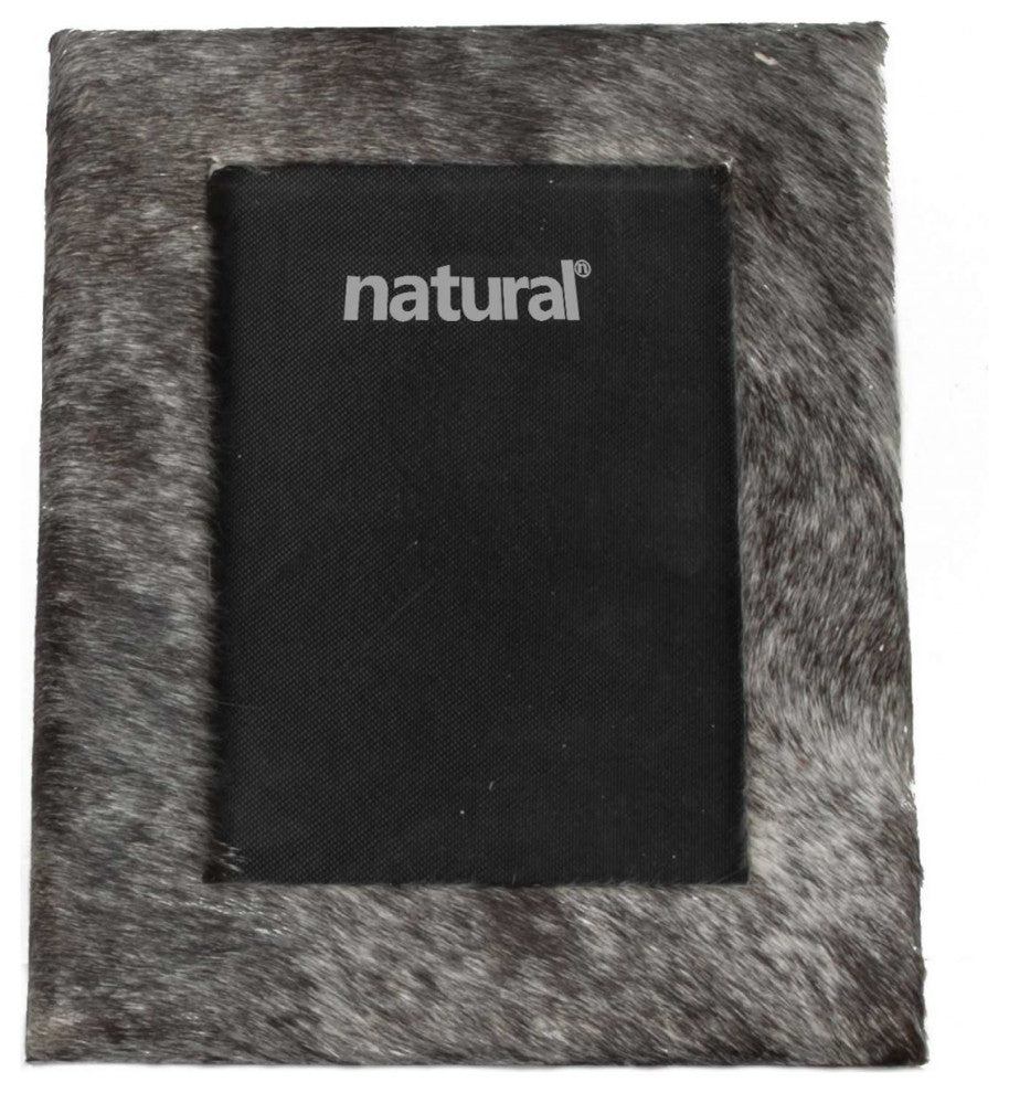 8"x10" Gray, Cowhide, 5"x7" Picture Frame