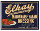 "Elkay Mayonnaise Salad Dressing" Digital Paper Print by Retrolabel, 24"x19"
