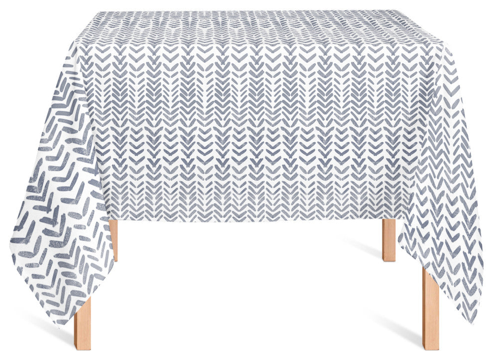 Herringbone Pattern 58x58 Tablecloth